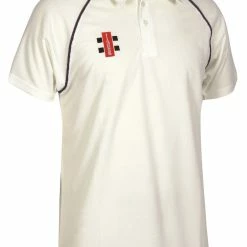GRAY-NICOLLS Gray Nicolls Matrix Cricket Shirt 12 Pack With Logo 10 GRAY-NICOLLS Gray Nicolls Matrix Cricket Shirt 12 Pack With Logo -Gunn & Moore Shop CCAD14Shirt 20MatrixShirtNavyTrim SML