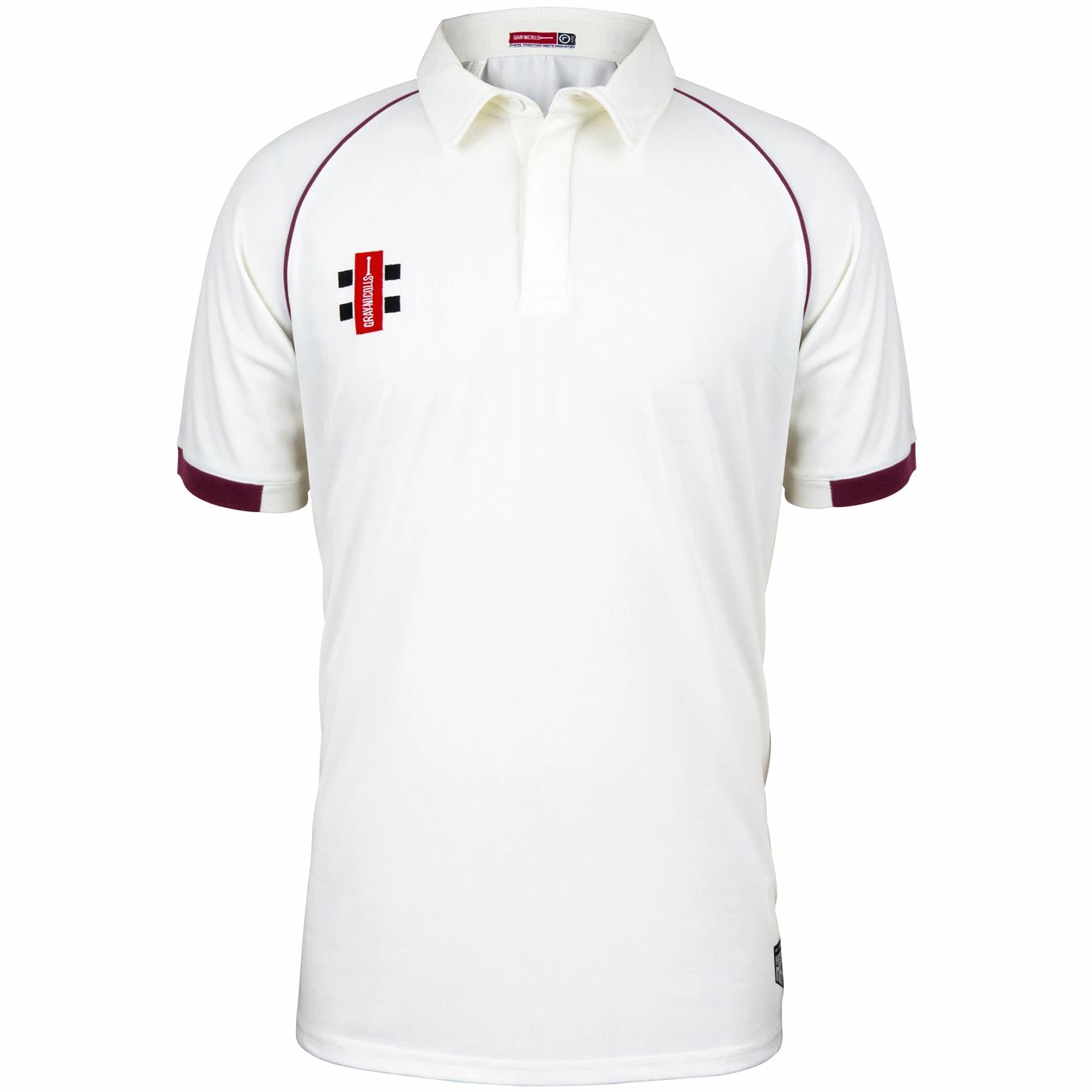 GRAY-NICOLLS Frampton CC Matrix V2 S/S Junior Cricket Shirt 2 GRAY-NICOLLS Frampton CC Matrix V2 S/S Junior Cricket Shirt - Image 2