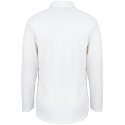 GRAY-NICOLLS Frampton CC Matrix V2 Long Sleeve Senior Cricket Shirt -Gunn & Moore Shop CCAI22ClothingShirtMatrixV2LongSleevedIvory Back 2ee946ce 67be 451c a325 9a6dc9367b3a