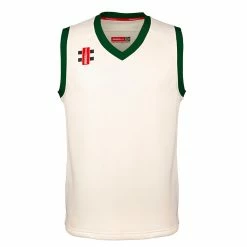 GRAY-NICOLLS Gray Nicolls Pro Performance Senior Slipover -Gunn & Moore Shop CCCF19Slipover 20Pro 20Performance 20Green 20Trim 20M 20Front