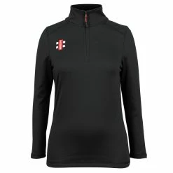 GRAY-NICOLLS Gray Nicolls Ladies Storm Thermo Fleece -Gunn & Moore Shop CCDD21ClothingStormThermoFleeceLadiesBlack1Front