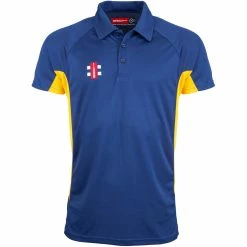 GRAY-NICOLLS Gray Nicolls Matrix Junior Polo Shirt -Gunn & Moore Shop CCFC14Polo 20Matrix 20Pro 20Navy gold 20Front f3e3515a 88cf 4425 9484 1f32e0b41dc8