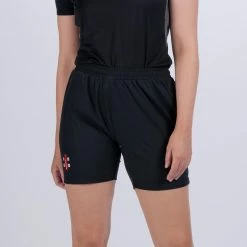 GRAY-NICOLLS Gray Nicolls Velocity Ladies Shorts -Gunn & Moore Shop CCGC22ClothingShortsVelocityLadiesBlack1Front