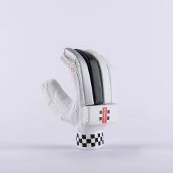 GRAY-NICOLLS Gray Nicolls Thunder Batting Gloves 5 GRAY-NICOLLS Gray Nicolls Thunder Batting Gloves -Gunn & Moore Shop CGJA23BattingGlovesThunderGloveBottomHand BackAngle