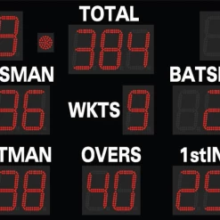 Martin Berrill Sports Electronic Cricket Scoreboard