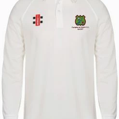 GRAY-NICOLLS Frampton CC Matrix V2 Long Sleeve Senior Cricket Shirt