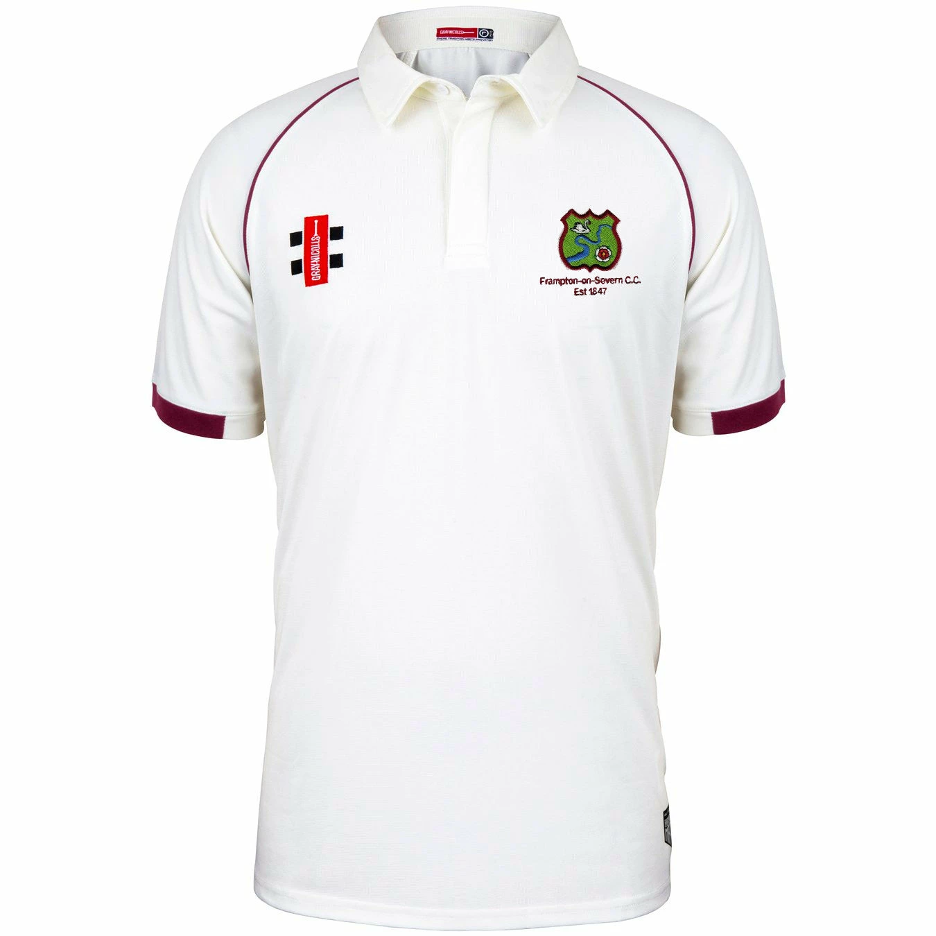 GRAY-NICOLLS Frampton CC Matrix V2 S/S Junior Cricket Shirt 1 GRAY-NICOLLS Frampton CC Matrix V2 S/S Junior Cricket Shirt