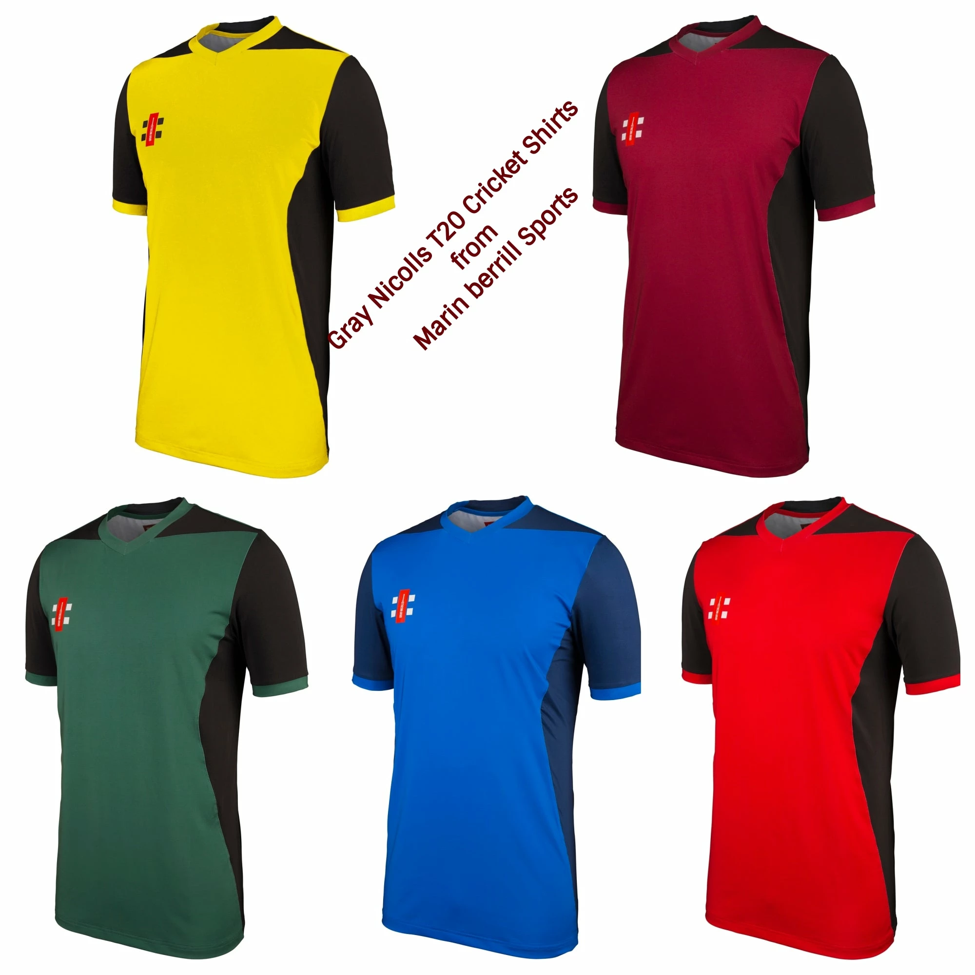 GRAY-NICOLLS Gray Nicolls T20 Shirt Junior Short Sleeve 1 GRAY-NICOLLS Gray Nicolls T20 Shirt Junior Short Sleeve