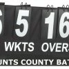 Hunts County Portable Cricket Scoreboard