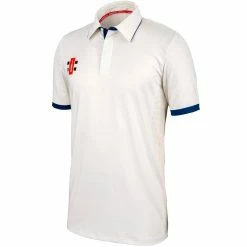 GRAY-NICOLLS Gray Nicolls Pro Performance Cricket Shirt 12 Pack With Logo 9 GRAY-NICOLLS Gray Nicolls Pro Performance Cricket Shirt 12 Pack With Logo -Gunn & Moore Shop PRO PERFORMANCE NAVY SML