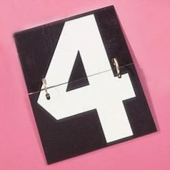 R J Hill Engineering Telegraph Number Plates 1-4